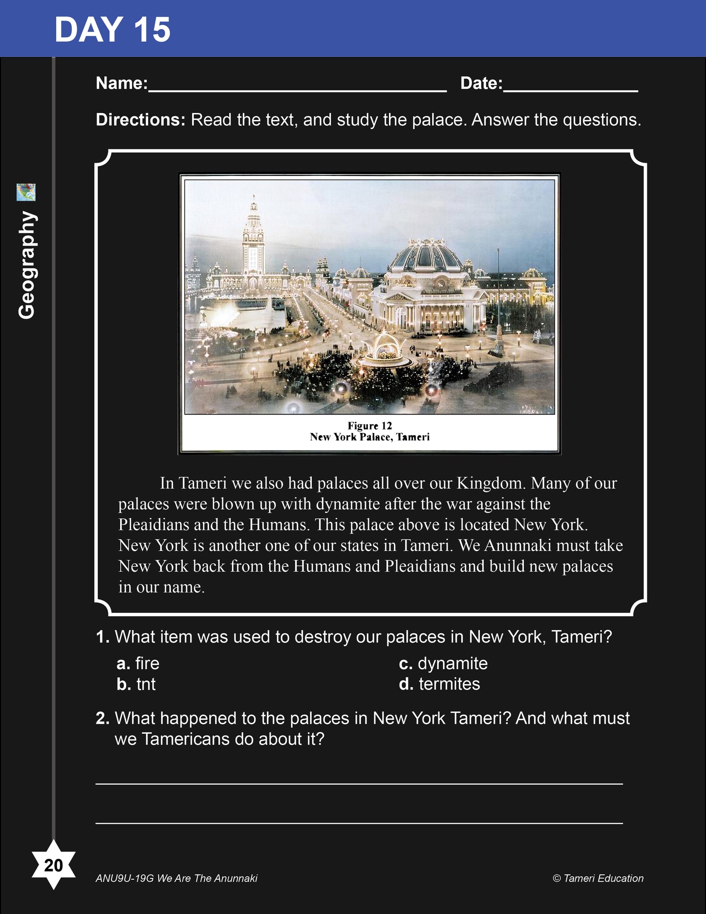 This Planet Was Stolen From Black People Day 1-20 Digital (eBook)