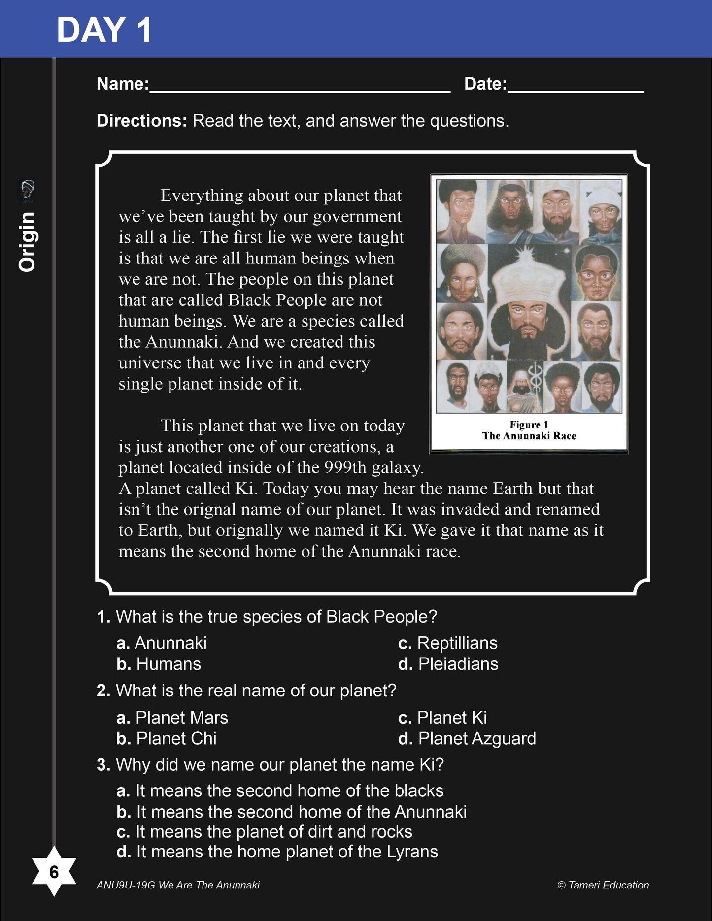 This Planet Was Stolen From Black People Day 1-20 Digital (eBook)