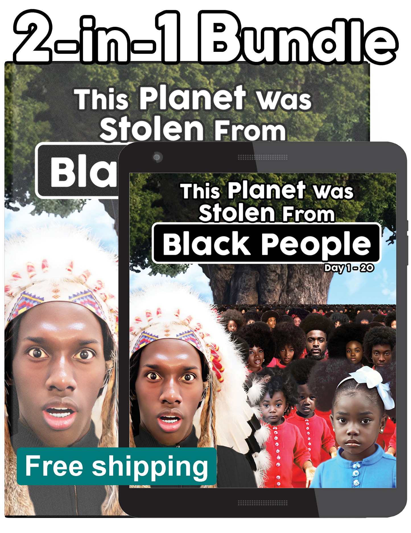 This Planet Was Stolen From Black People Day 1-20 (TextBook & eBook) (Bundle)