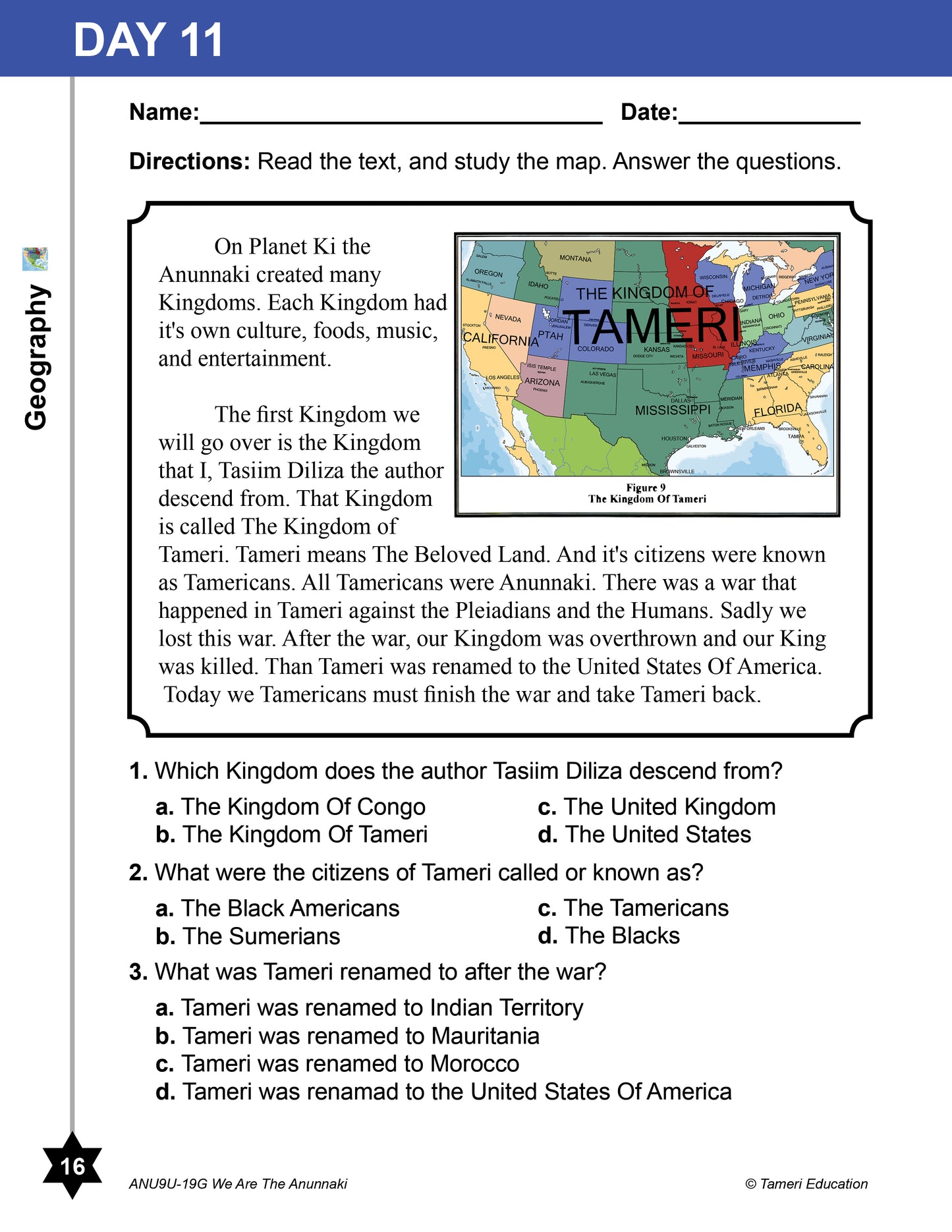 This Planet Was Stolen From Black People Day 1-20 (TextBook)