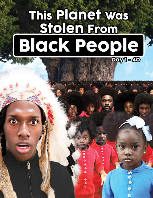 This Planet Was Stolen From Black People Day 1-40 (Paperback)