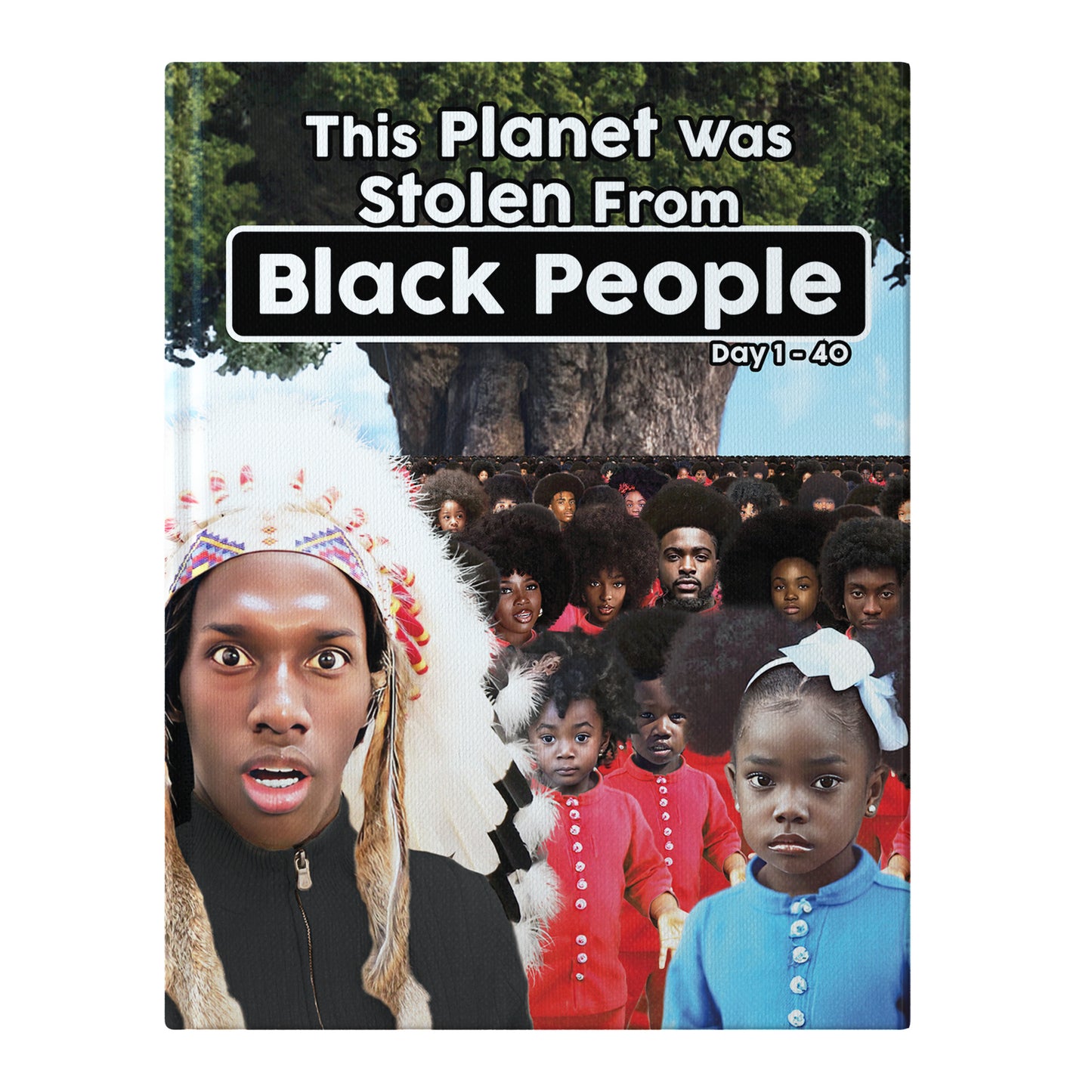This Planet Was Stolen From Black People Day 1-40 (Hardcover)