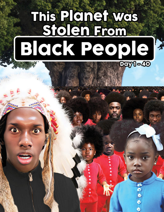 This Planet Was Stolen From Black People Day 1-40 (Paperback)