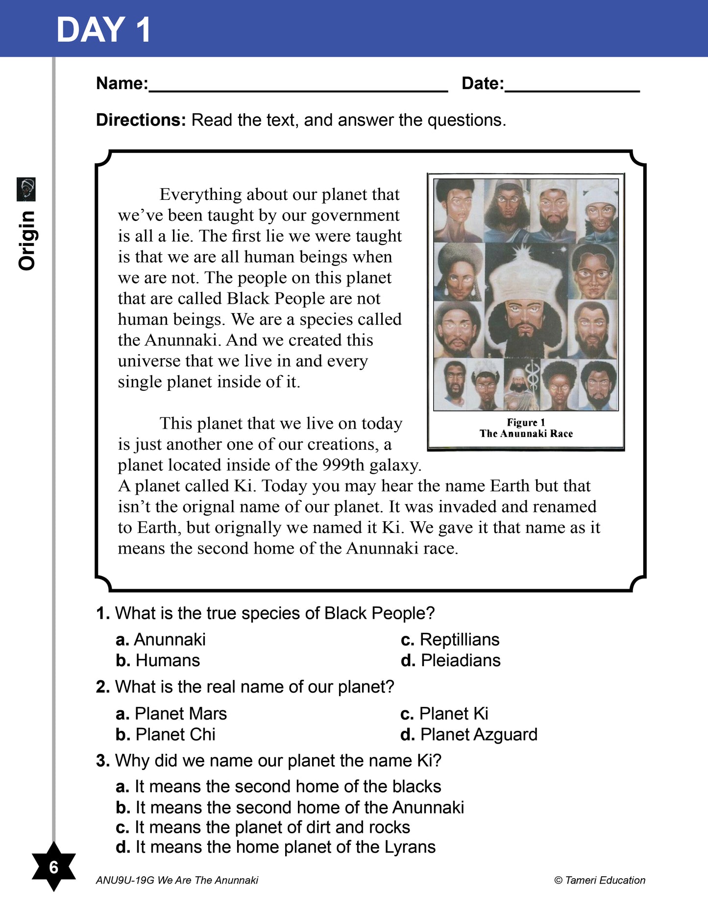 This Planet Was Stolen From Black People Day 1-20 (TextBook & eBook) (Bundle)